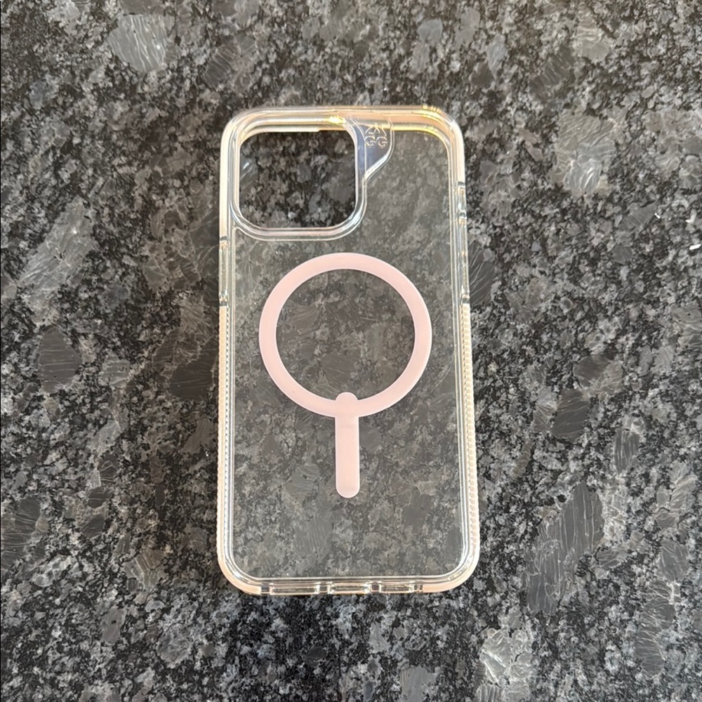 ZAGG IPhone 15 Pro Max Phone Case in Pink/clear